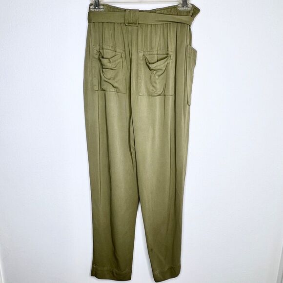 Dolan Womens Left Coast Collection Anthropologie Medium Jogger Pants Green - Picture 6 of 7